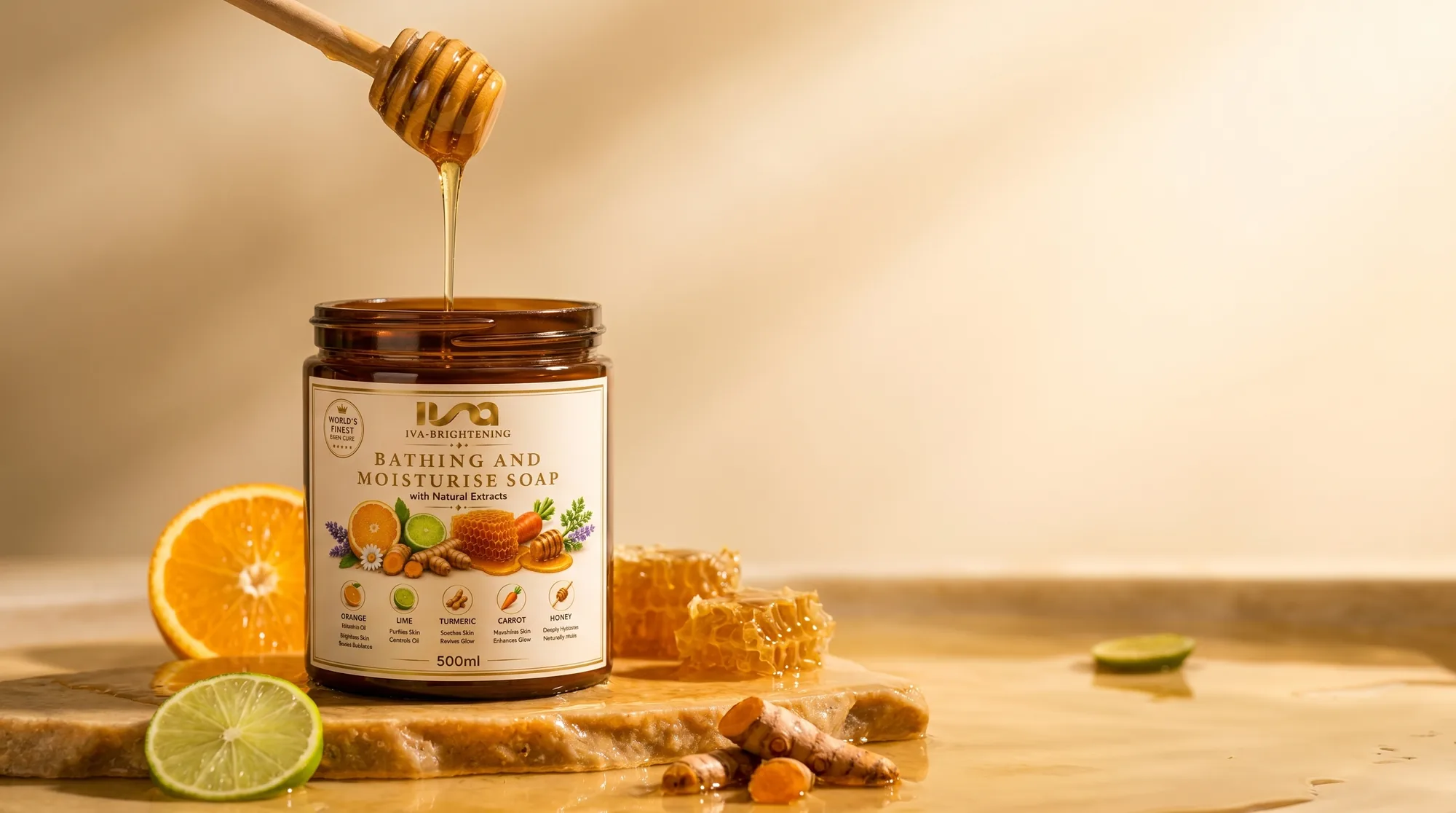 IVA-Brightening Soap (Jar)